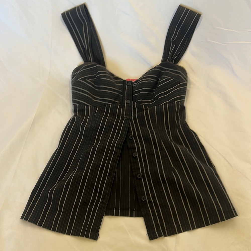striped tank top